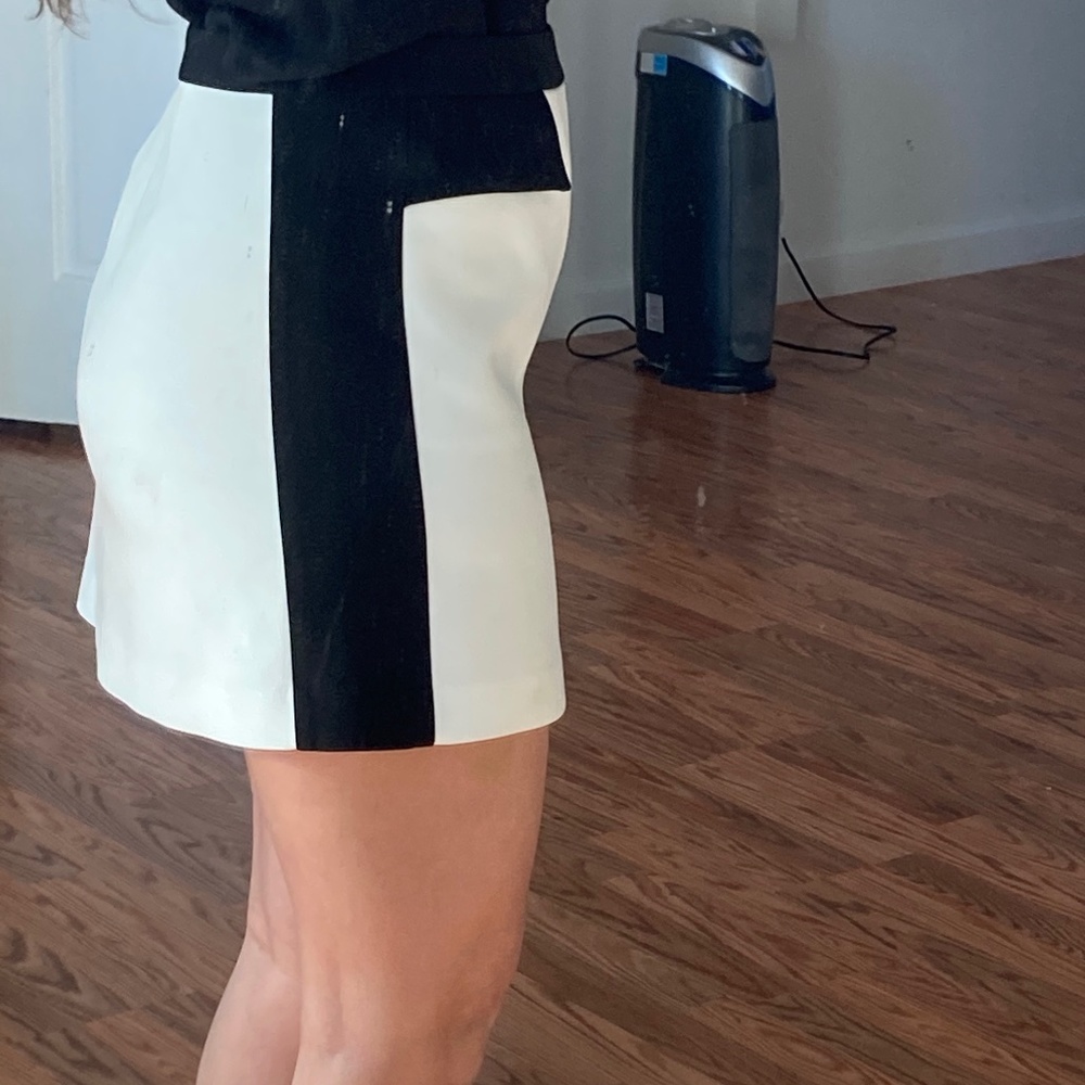 BCBG color block skirt. Size small